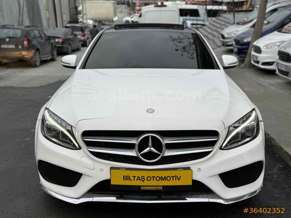 BİLTAŞ-OTOMOTİV-750-PEŞİNAT-36AY-SENET-2'69-MERCEDES-C200D-AMG-2016