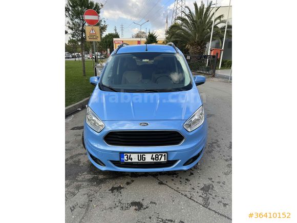 Sahibinden Ford Tourneo Courier 1.6 TDCi Titanium 2017 Model  206.000 km Mavi