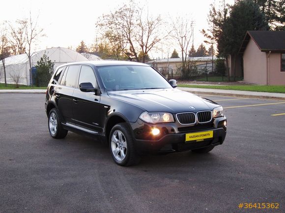  2010 MD. BMW X3 2.0 X-DRIVER ORJİNAL 120 Bin Km'DE