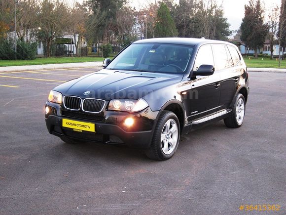  2010 MD. BMW X3 2.0 X-DRIVER ORJİNAL 120 Bin Km'DE