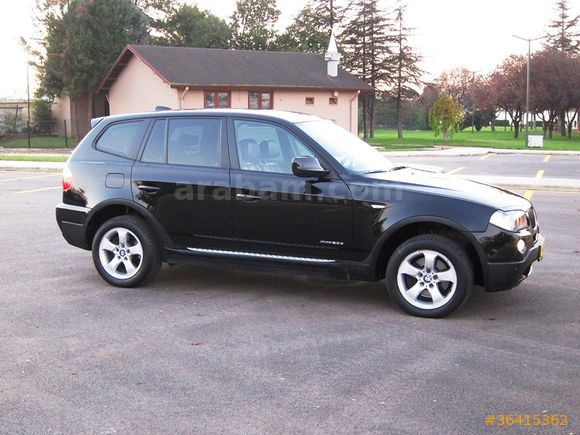  2010 MD. BMW X3 2.0 X-DRIVER ORJİNAL 120 Bin Km'DE