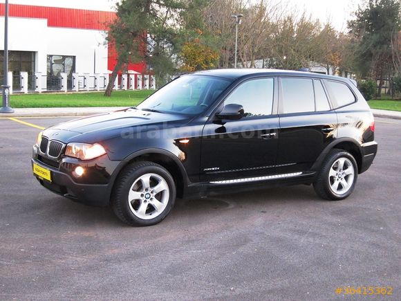  2010 MD. BMW X3 2.0 X-DRIVER ORJİNAL 120 Bin Km'DE