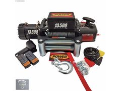 POWER 13500 Lb 12 VOLT ÇELİK HALAT TAMBUR IRGAT CALASKA