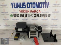 4000 lbs Çelik Halat Atv 4x4 Offroad Vinç Uzaktan Kumandalı