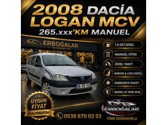 ERBOĞALAR OTOMOTİV 2008 MODEL DACİA VAGON YAKIT CİMRİSİ  1.5 dCi Ambiance  KARS MERKEZ