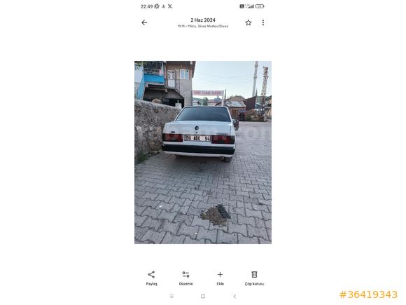 Sahibinden Tofaş Şahin 1.6 1991 Model