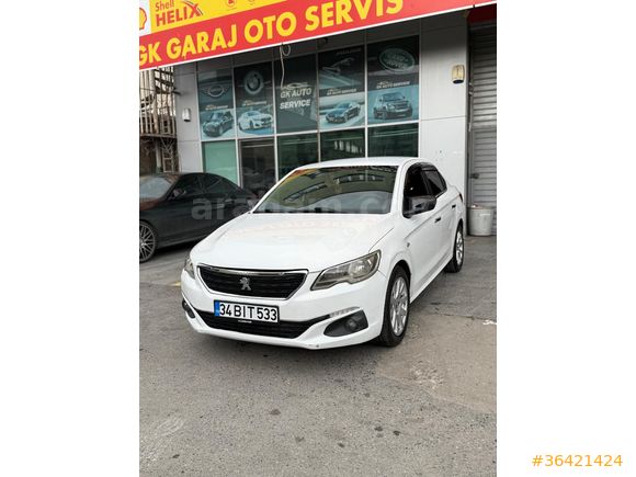 Sahibinden Peugeot 301 1.6 BlueHDI Active 2018 Model  238.500 km Beyaz