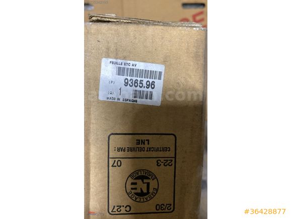 PARTNER SAĞ ÖN KAPI KARTONU 936596
