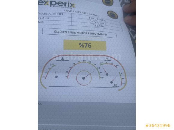 Galeriden Fiat Linea 1.3 Multijet Active Plus 2012 Model Gaziantep