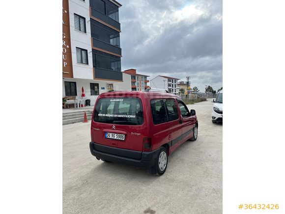 Sahibinden Citroen Berlingo 1.9 D X 2004 Model  266.000 km Kırmızı