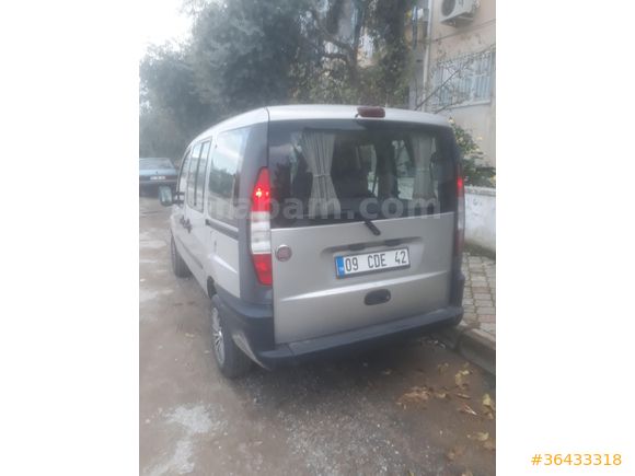 Sahibinden Fiat Doblo Combi 1.9 D Active 2004 Model  420.000 km Gri