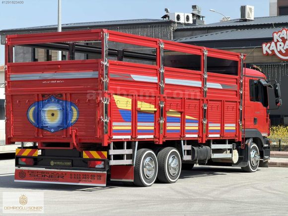 D.SONER OTO'DAN 2011 MAN TGL 12.180 AÇIK AHŞAP KASA 10 TEKER