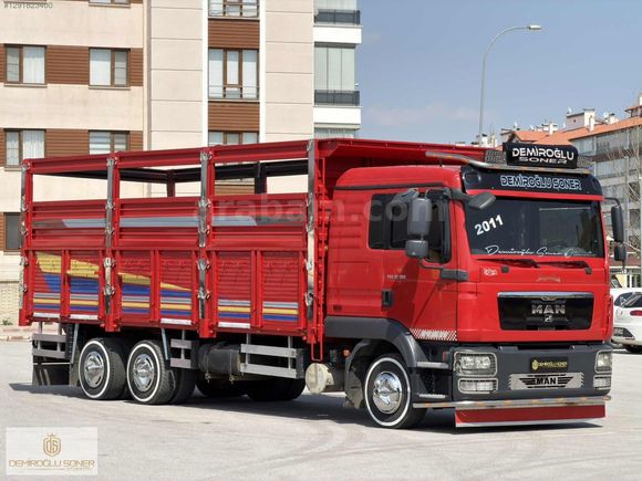 D.SONER OTO'DAN 2011 MAN TGL 12.180 AÇIK AHŞAP KASA 10 TEKER