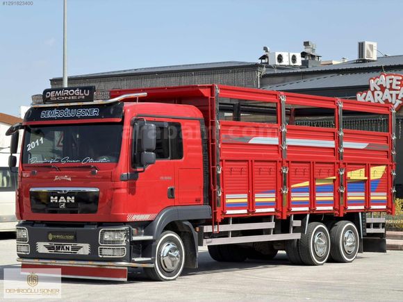 D.SONER OTO'DAN 2011 MAN TGL 12.180 AÇIK AHŞAP KASA 10 TEKER
