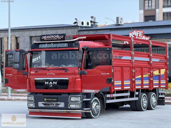 D.SONER OTO'DAN 2011 MAN TGL 12.180 AÇIK AHŞAP KASA 10 TEKER