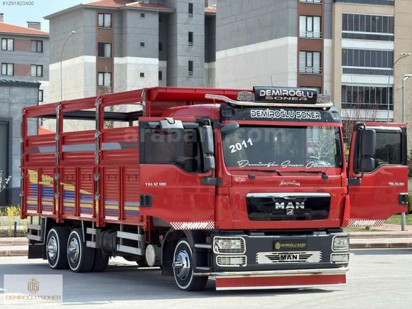 D.SONER OTO'DAN 2011 MAN TGL 12.180 AÇIK AHŞAP KASA 10 TEKER