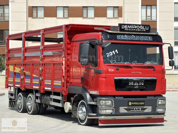 D.SONER OTO'DAN 2011 MAN TGL 12.180 AÇIK AHŞAP KASA 10 TEKER