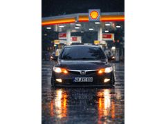 Sahibinden Honda Civic 1.6 Premium 2008 Model  240.000 km Siyah