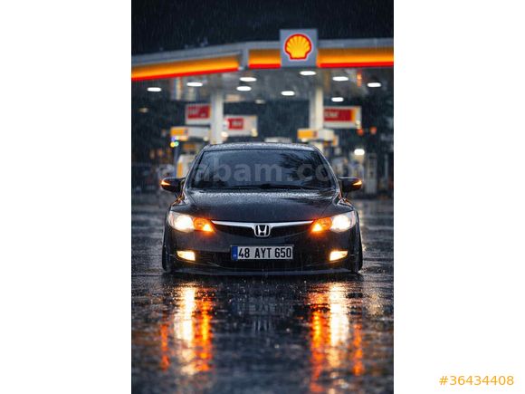 Sahibinden Honda Civic 1.6 Premium 2008 Model  240.000 km Siyah