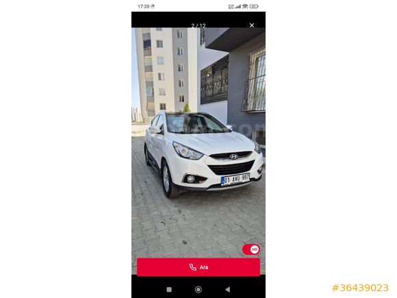 Sahibinden Hyundai ix35 1.6 GDI Style Plus 2013 Model