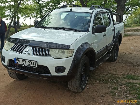 Sahibinden Tramersiz 122 bin KM Mitsubishi L 200 4x4 Invite 2013 Model 