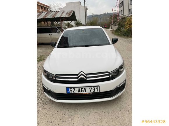 Sahibinden Citroen C-Elysee 1.6 HDi Live 2017 Model 
