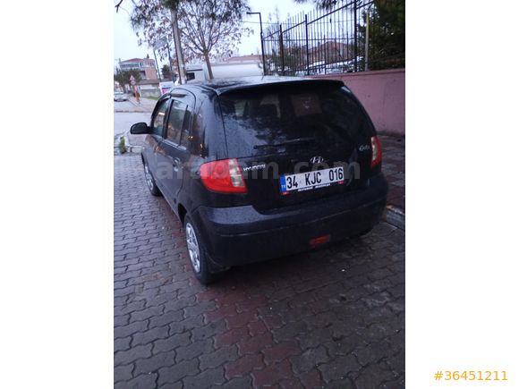 Sahibinden Hyundai Getz 1.5 VGT Start 2011 Model  181.000 km Siyah