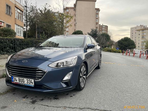 Sahibinden Ford Focus 1.5 TDCi Titanium 2018 Model  157.300 km Mavi