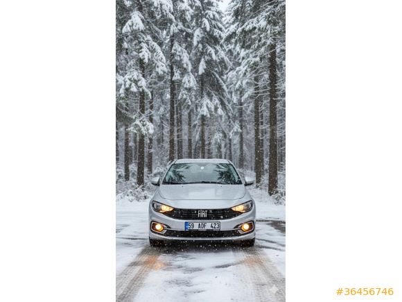 Sahibinden Fiat Egea 1.4 Fire Easy Plus 2023 Model Yanında 4 âdet kışlık lastik verilecek temiz kullanılmış