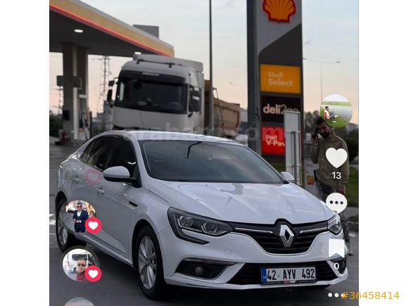 Sahibinden Renault Megane 1.5 dCi Icon 2017 Model