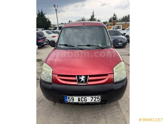 Galeriden Peugeot Partner 1.9 D Comfort 2007 Model Tekirdağ