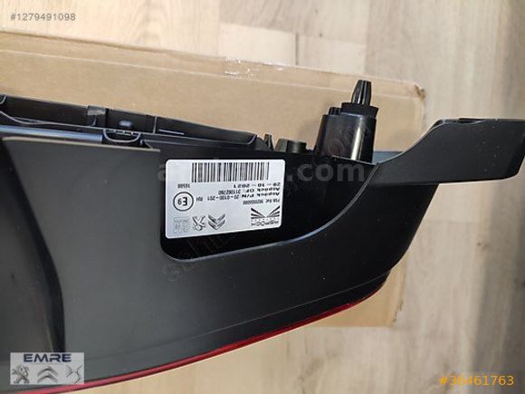 Citroen Berlingo Sağ Arka Stop Lambası K9 ORİJİNAL