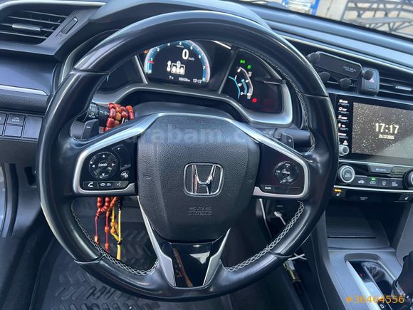 Servis Bakımlı Sahibinden Honda Civic 1.6 i-VTEC Elegance 2021 Model  100.000 km Füme