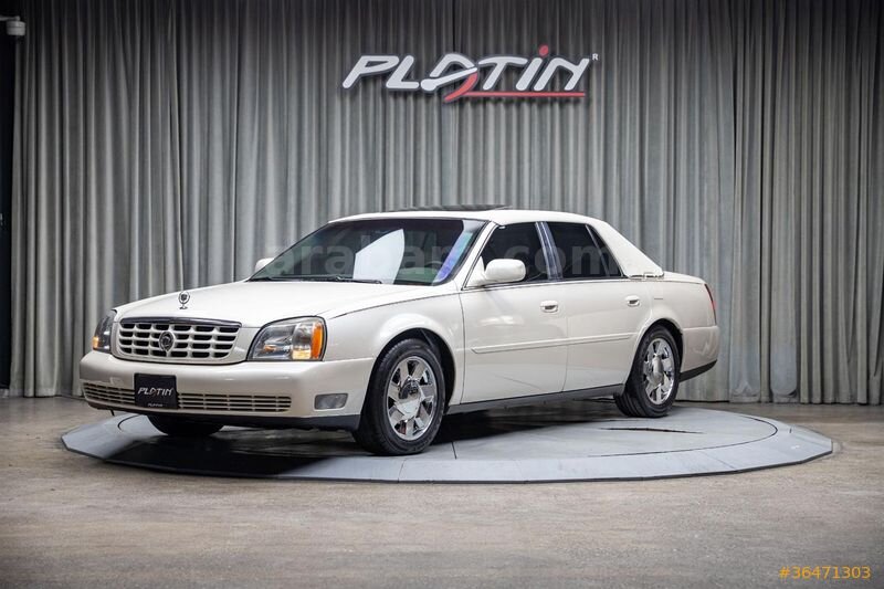 Galeriden Cadillac DeVille 4.6 DTS 2002 Model İstanbul 161.313 km Beyaz