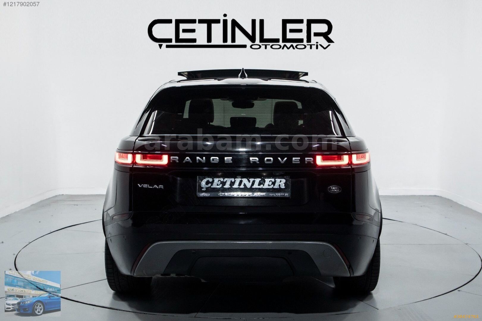Galeriden Land Rover Range Velar 2.0 TD4 HSE 2020 Model İstanbul 122.000 km Siyah 2