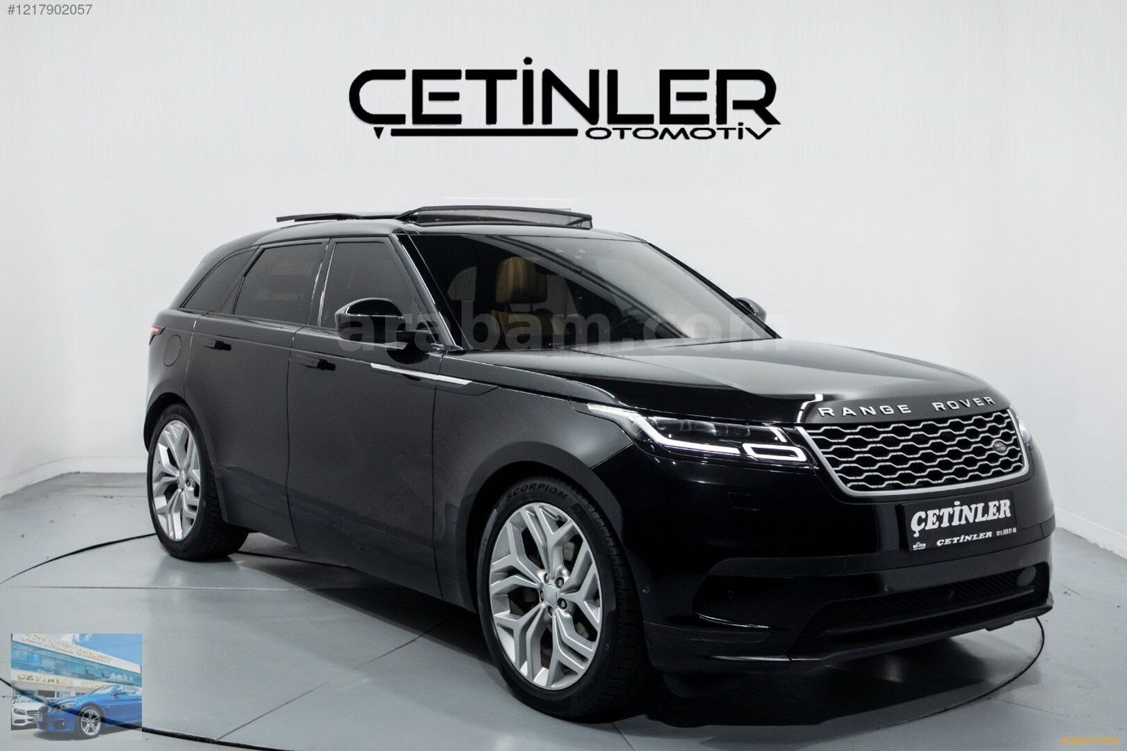 Galeriden Land Rover Range Velar 2.0 TD4 HSE 2020 Model İstanbul 122.000 km Siyah 5