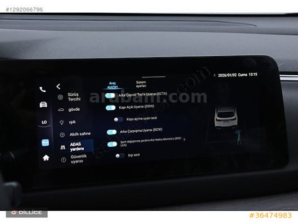 ///DİLLİCE/// 2024 DFSK E5 TREND ELEGANCE 7 KİŞİLİK