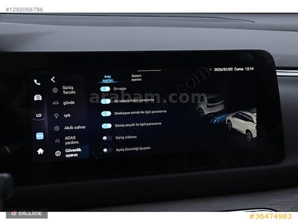 ///DİLLİCE/// 2024 DFSK E5 TREND ELEGANCE 7 KİŞİLİK