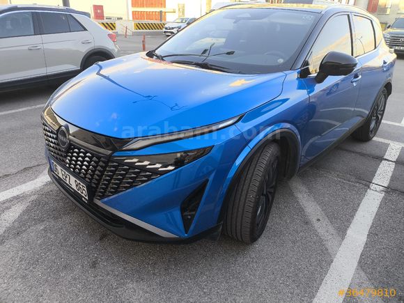 İlk Sahibinden Hatasız Boyasız Makyajlı kasa çift renk cam tavan Nissan Qashqai 1.3 DIG-T Sky Pack 2024 Model Ankara