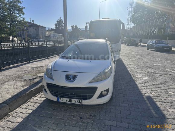 Sahibinden Peugeot 207 1.6 HDi Active 2011 Model  240 bin km Beyaz