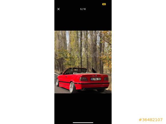 Sahibinden BMW 3 Serisi 320i Cabrio 1994 Model 