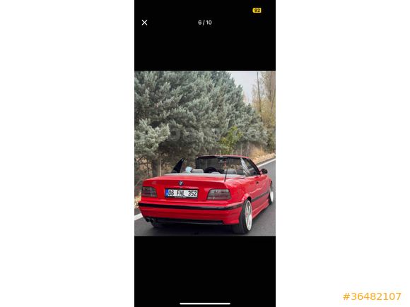 Sahibinden BMW 3 Serisi 320i Cabrio 1994 Model 