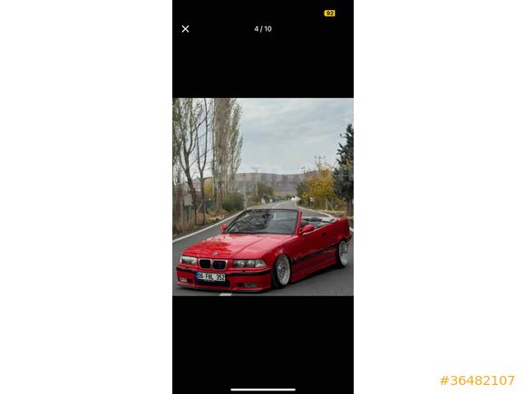 Sahibinden BMW 3 Serisi 320i Cabrio 1994 Model 