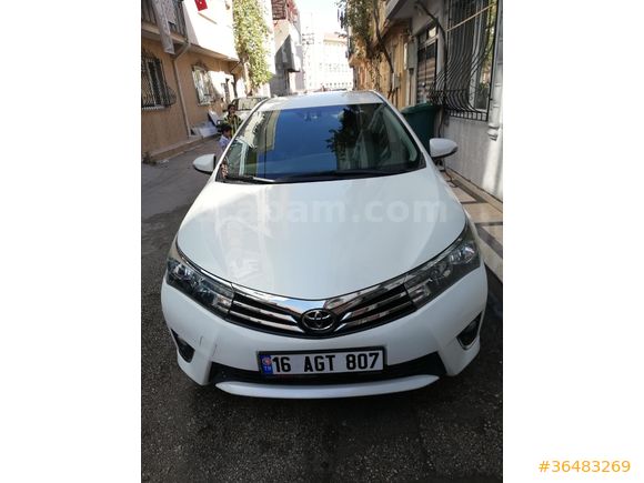 Sahibinden Toyota Corolla 1.4 D-4D Advance 2014 Model Bursa