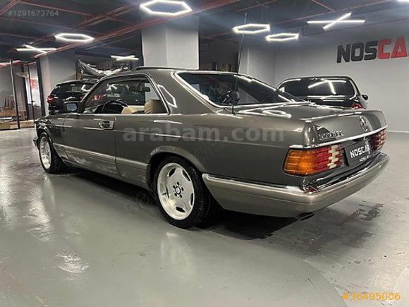 NOSCAR DAN ORJİNAL MERCEDES 560 SEC COUPE CLASİC