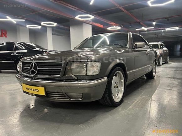 NOSCAR DAN ORJİNAL MERCEDES 560 SEC COUPE CLASİC