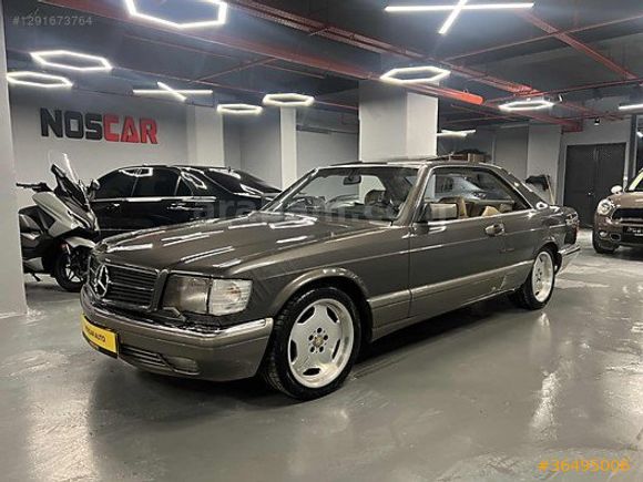 NOSCAR DAN ORJİNAL MERCEDES 560 SEC COUPE CLASİC