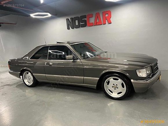 NOSCAR DAN ORJİNAL MERCEDES 560 SEC COUPE CLASİC