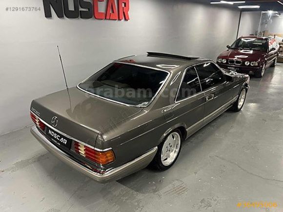 NOSCAR DAN ORJİNAL MERCEDES 560 SEC COUPE CLASİC