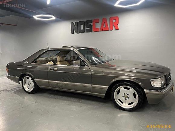 NOSCAR DAN ORJİNAL MERCEDES 560 SEC COUPE CLASİC